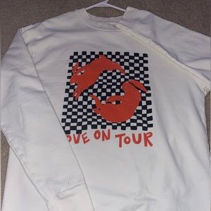 Large Love on Tour Harry Styles Sweatshirt